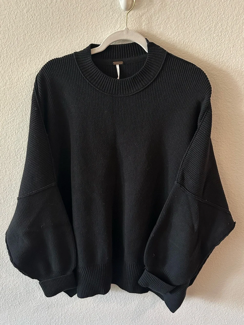 Free People Easy Street Tunic in Black Size Small